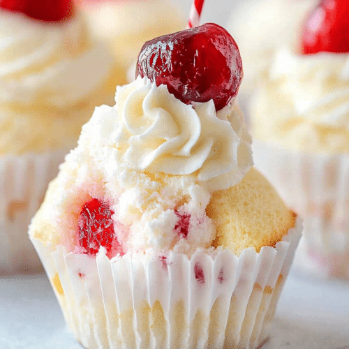 frozen fruit cupcakes