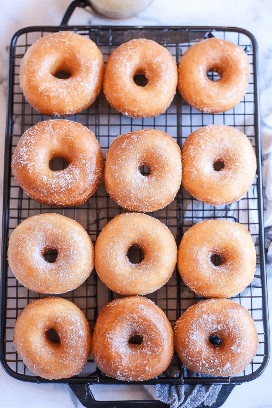 homemade doughnuts