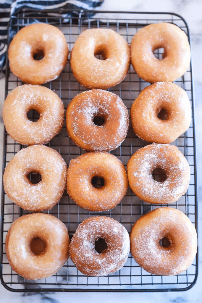 homemade doughnuts