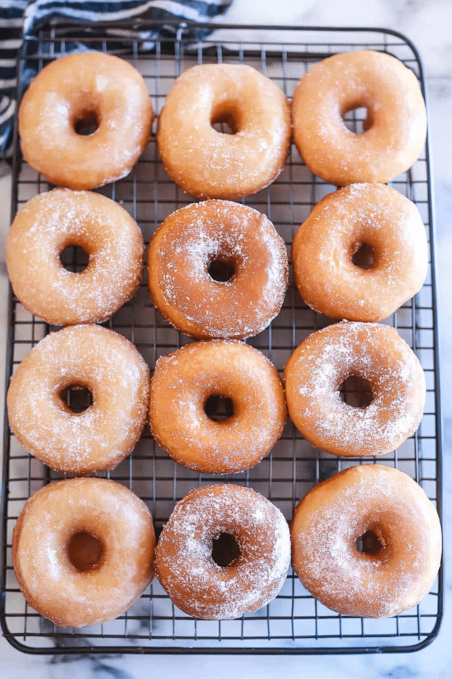 homemade doughnuts
