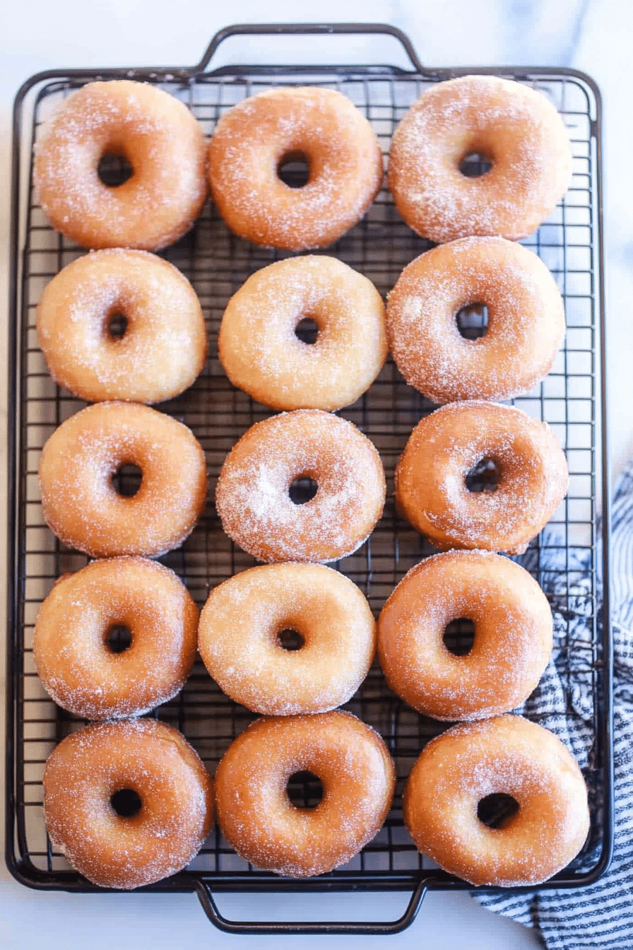 homemade doughnuts