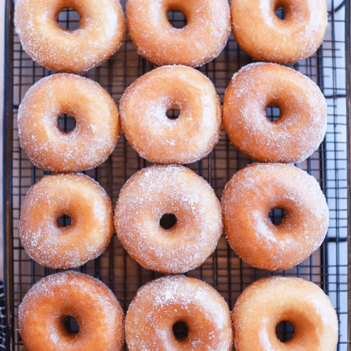 homemade doughnuts