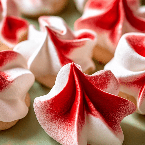 mint meringues
