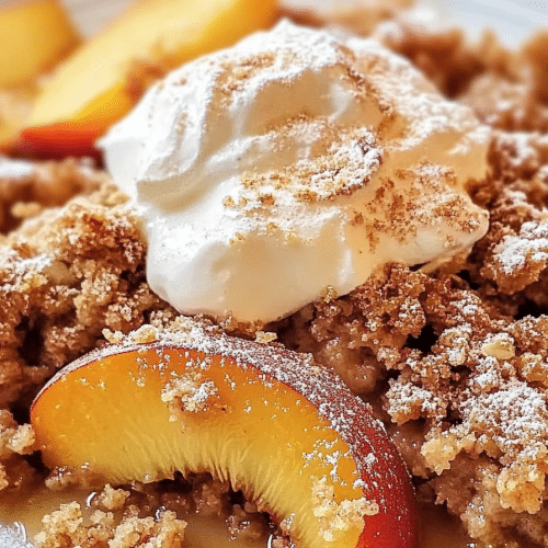 peach crisp recipe