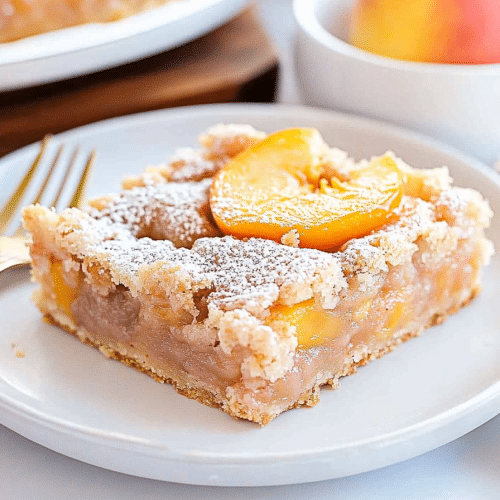 peach pie bars