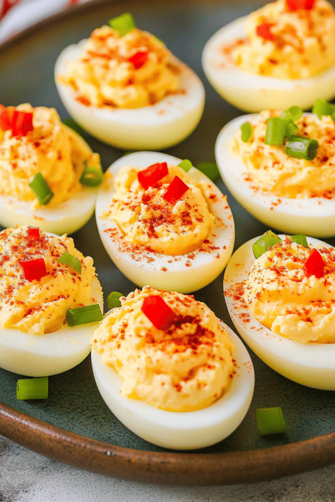 pimento cheese deviled eggs