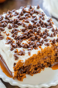pumpkin caramel cake