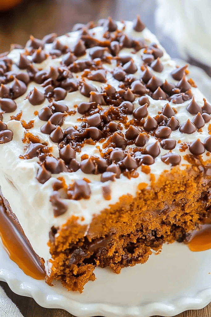pumpkin caramel cake