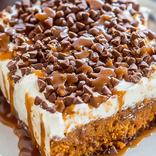 pumpkin caramel cake