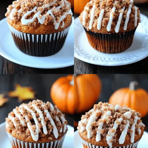 pumpkin streusel muffins