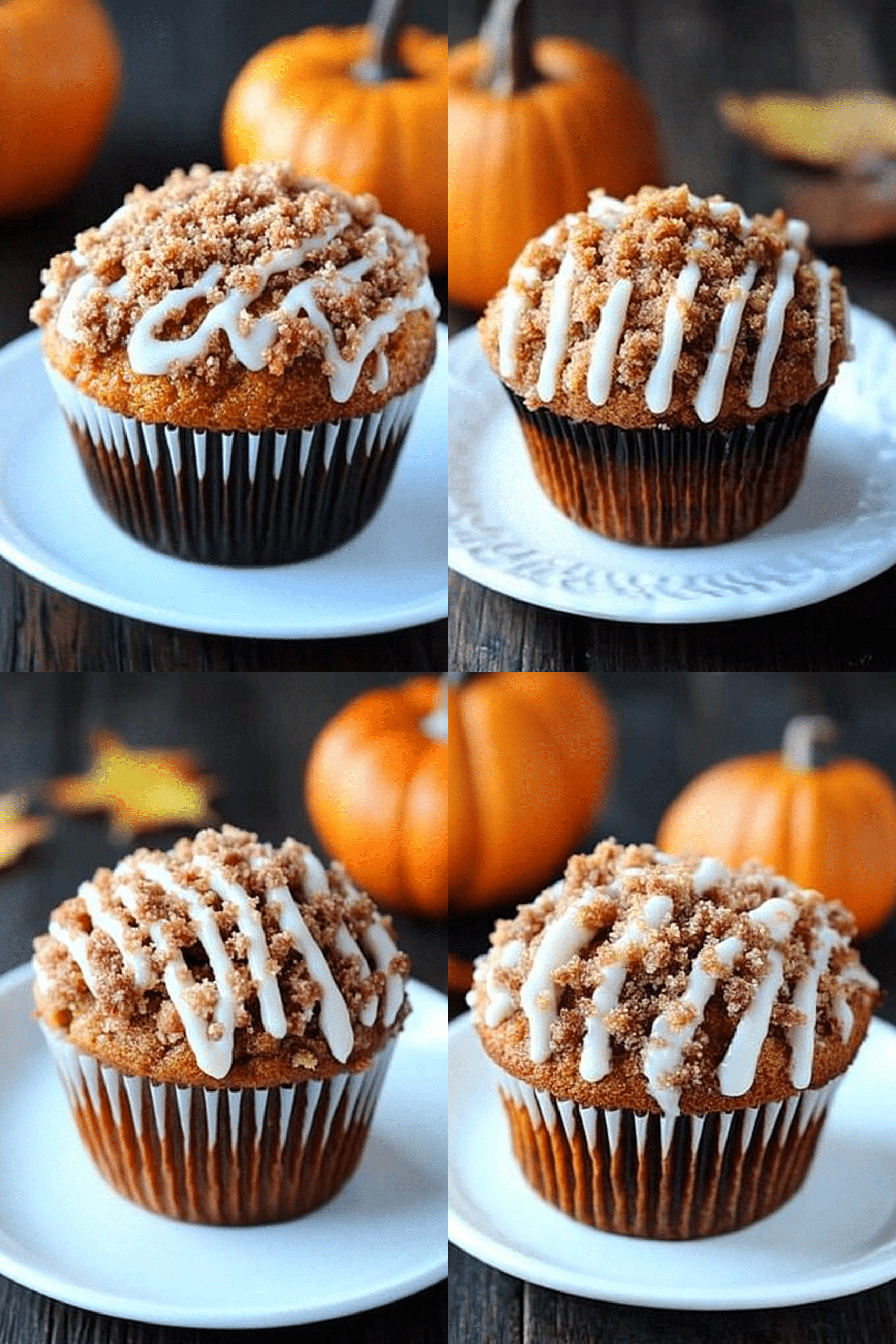 pumpkin streusel muffins