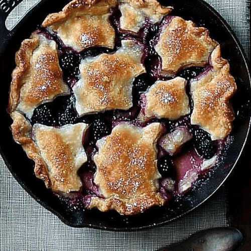 skillet apple berry pie