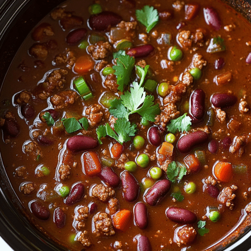 slow cooker chili