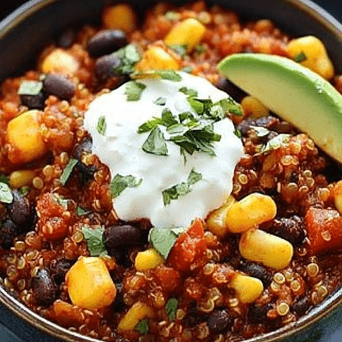 slow cooker mexican quinoa