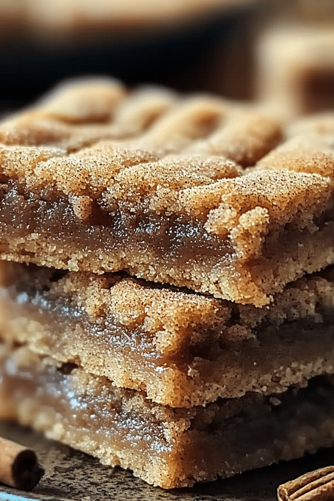 snickerdoodle cookie bars