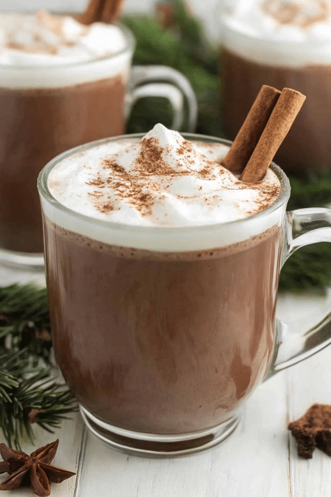 spiced hot cocoa