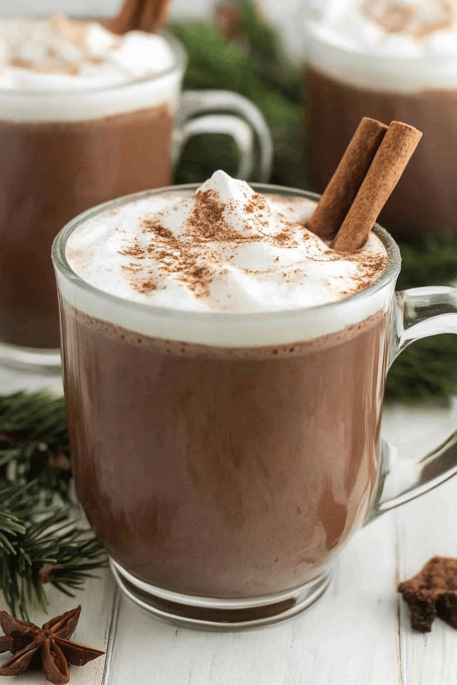 spiced hot cocoa
