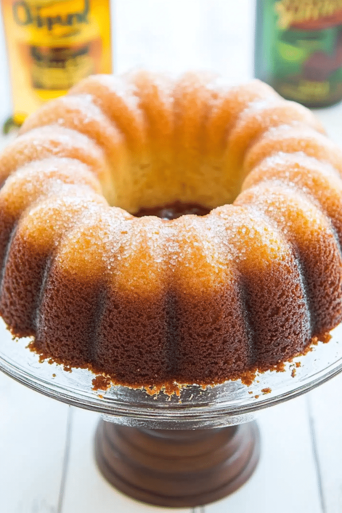 spiced rum cake