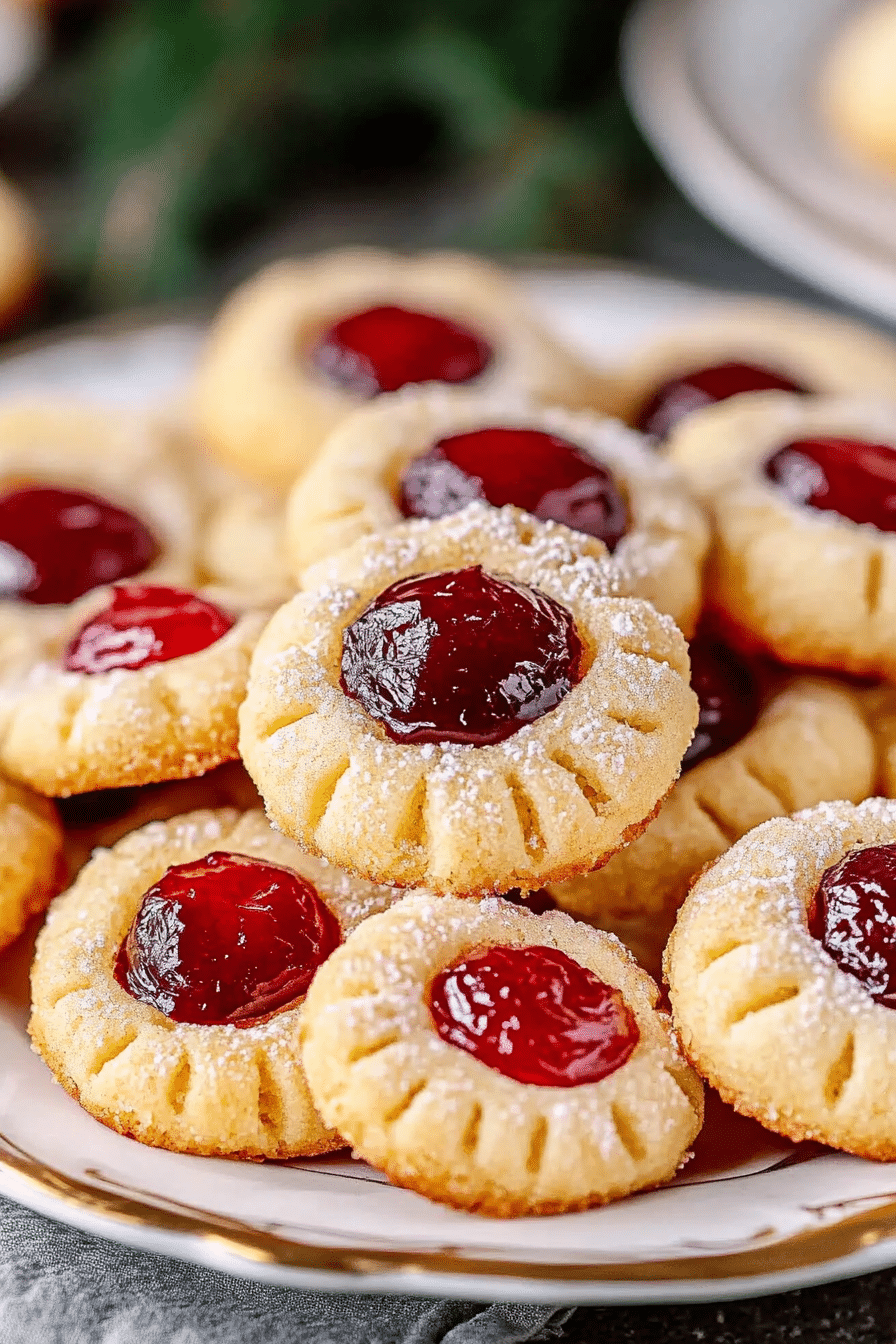 thumbprint cookies