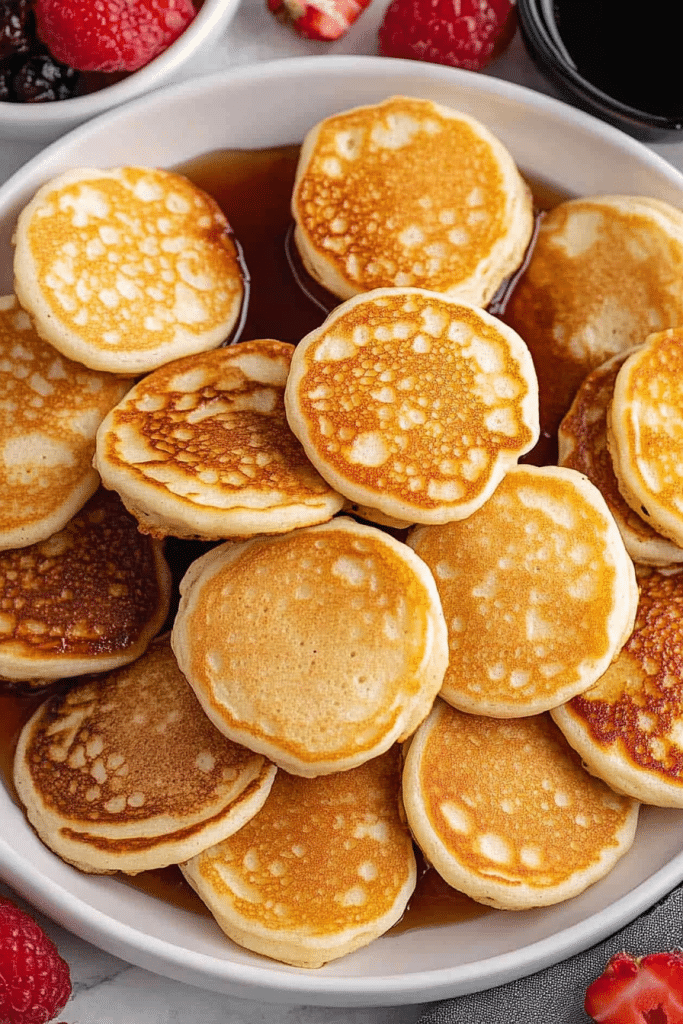 tiny pancakes