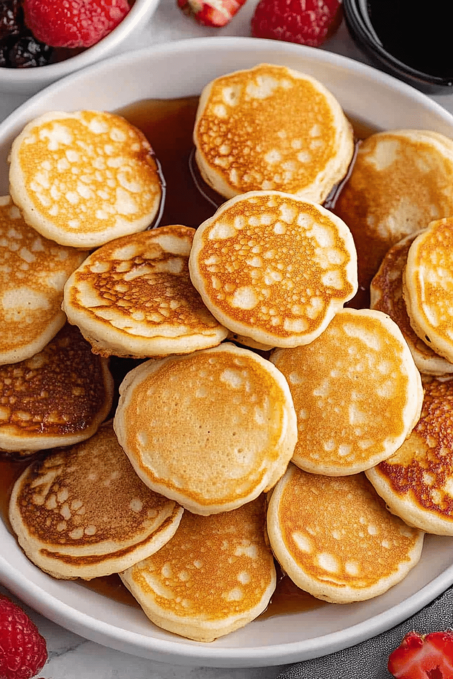 tiny pancakes