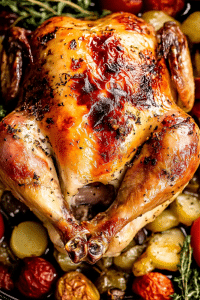 whole roasted chicken
