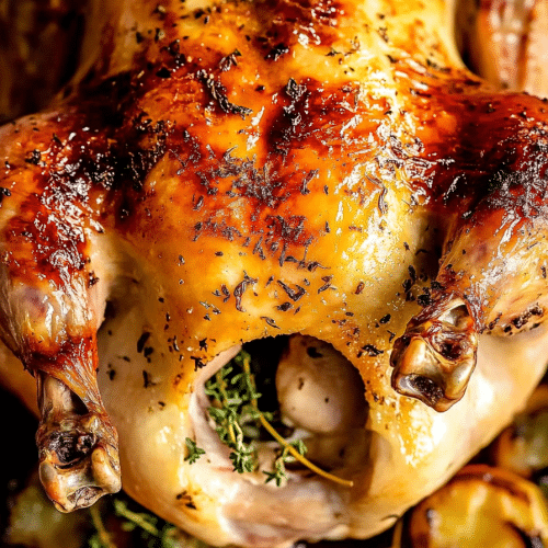 whole roasted chicken