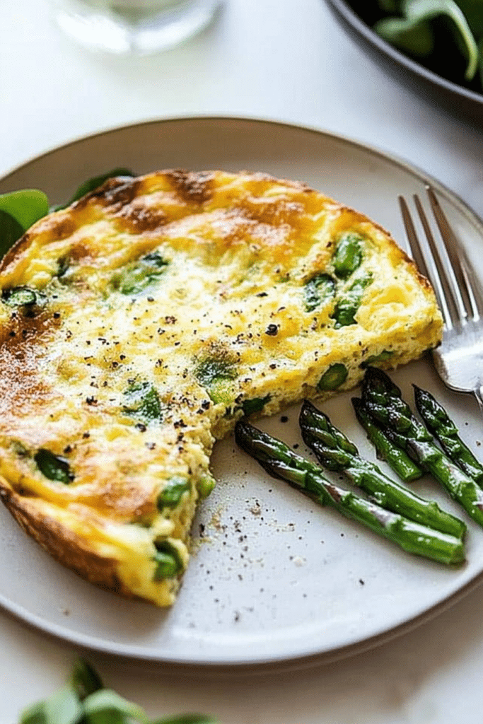 Asparagus Swiss Frittata