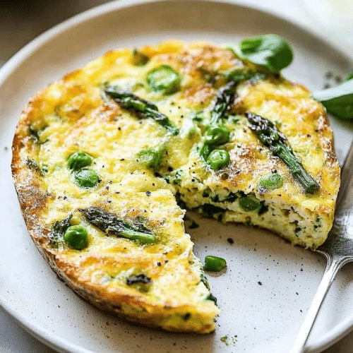 Asparagus Swiss Frittata