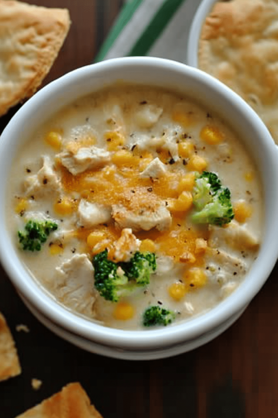 chicken pot pie soup