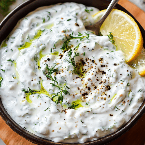 light yogurt dip