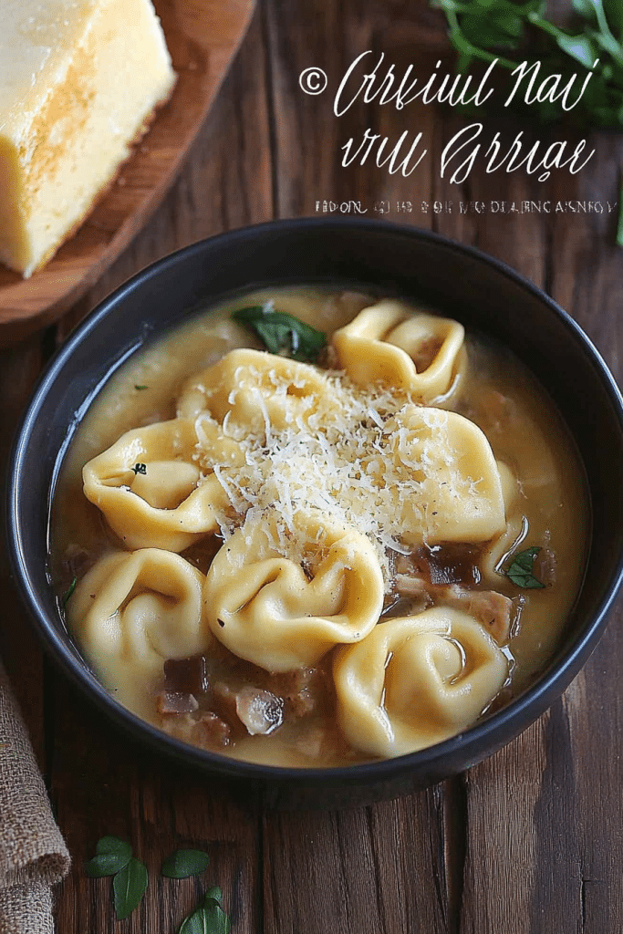 three cheese tortellini