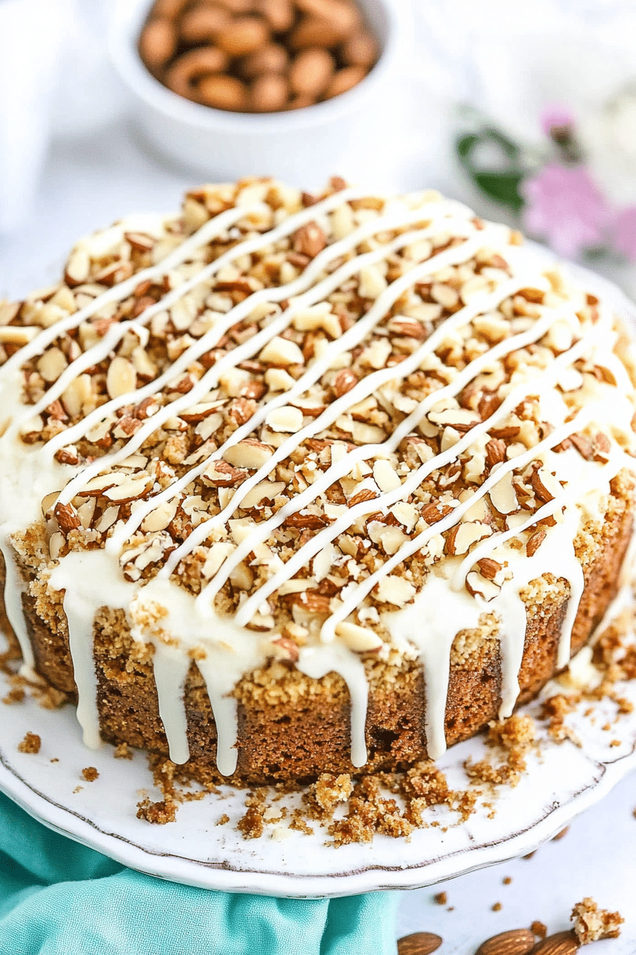 toffee almond coffee cake