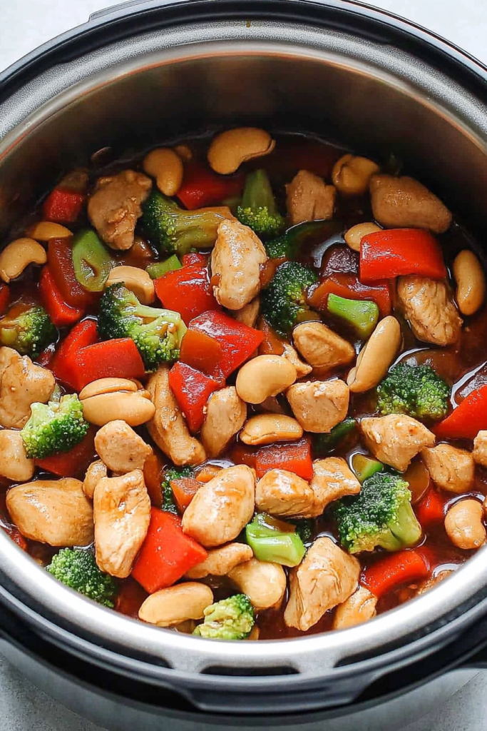 Instant Pot Cashew Chicken