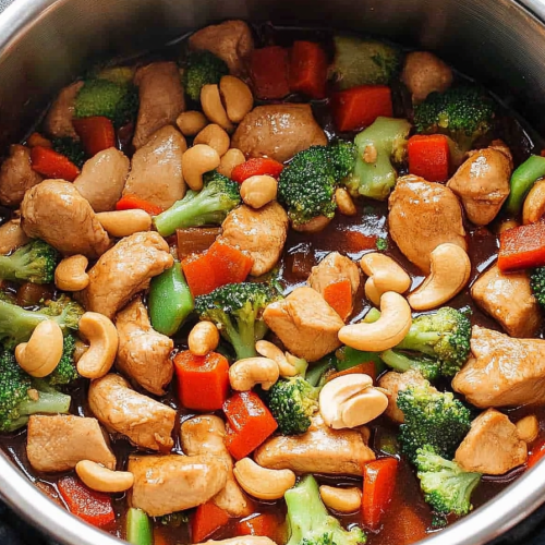 Instant Pot Cashew Chicken