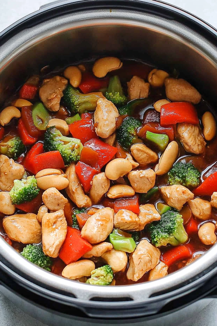 Instant Pot Cashew Chicken