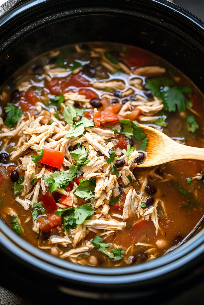 Slow Cooker Chicken Black Bean