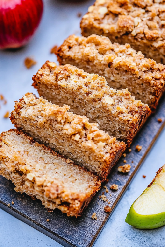 apple crumble bread