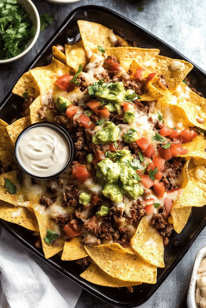 beef nachos
