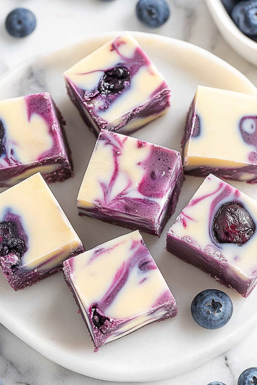 blueberry fudge