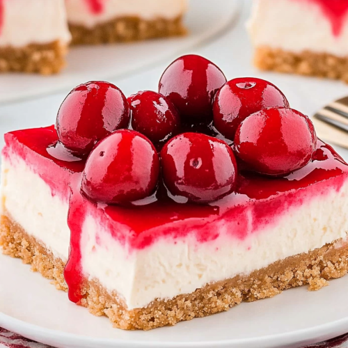 cherry cheesecake