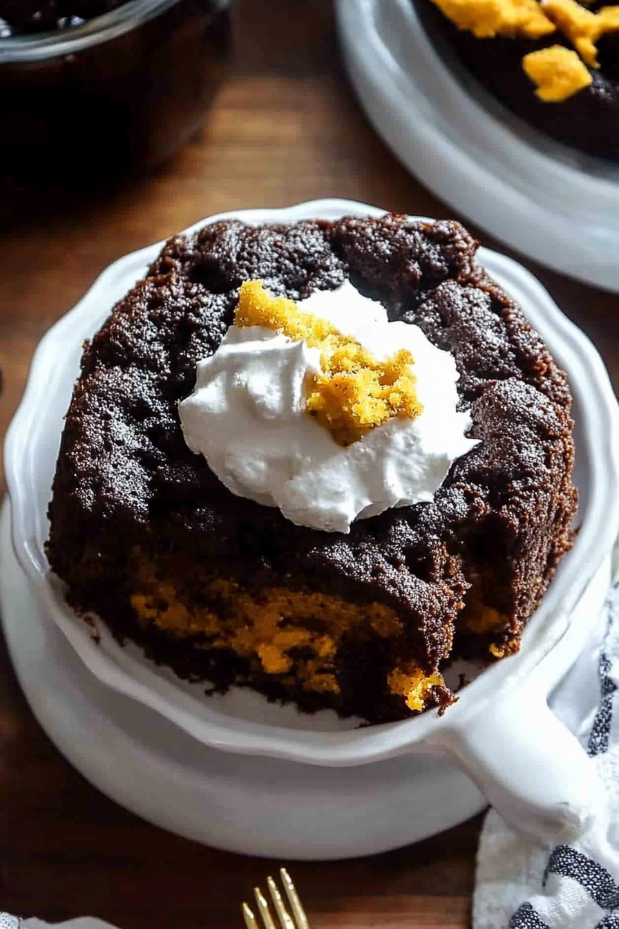 chocolate pumpkin cake