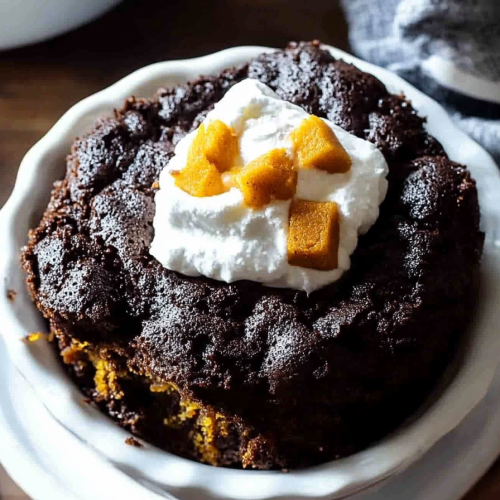 chocolate pumpkin cake