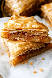 coconut baklava