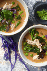 coconut chicken soup