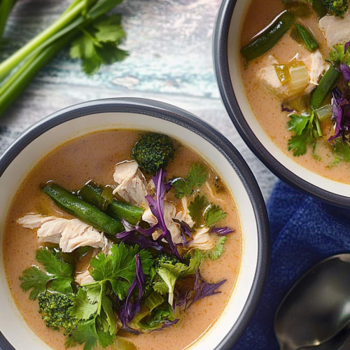 coconut chicken soup