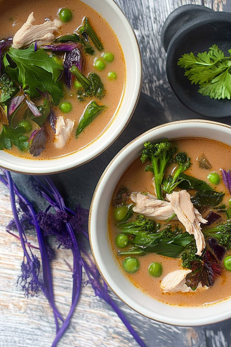 coconut chicken soup