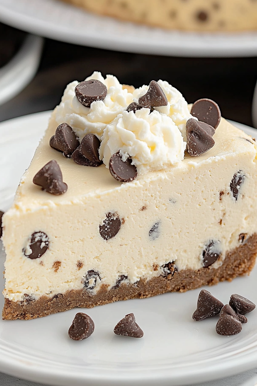 cookie dough cheesecake