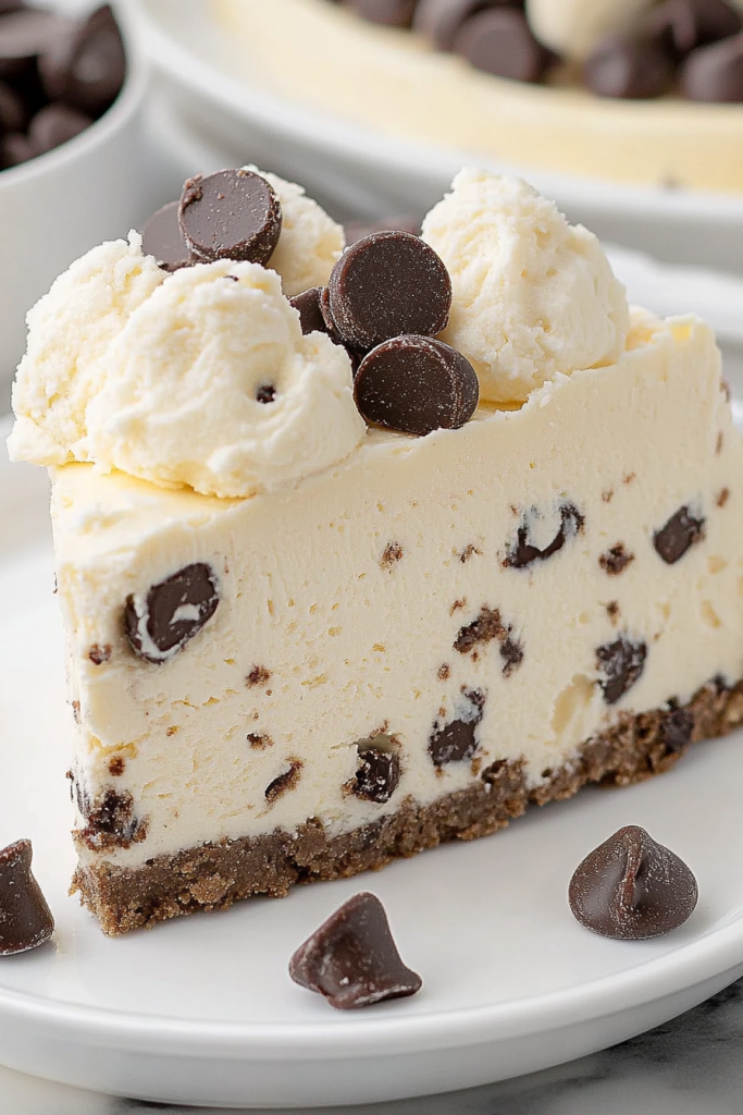 cookie dough cheesecake