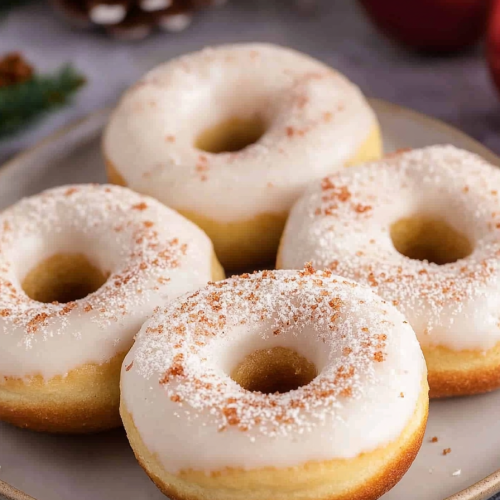 eggnog donuts